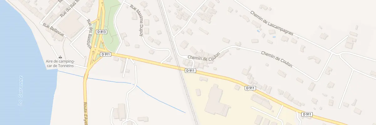 Plan du 341 Rue Simone Veil à Tonneins