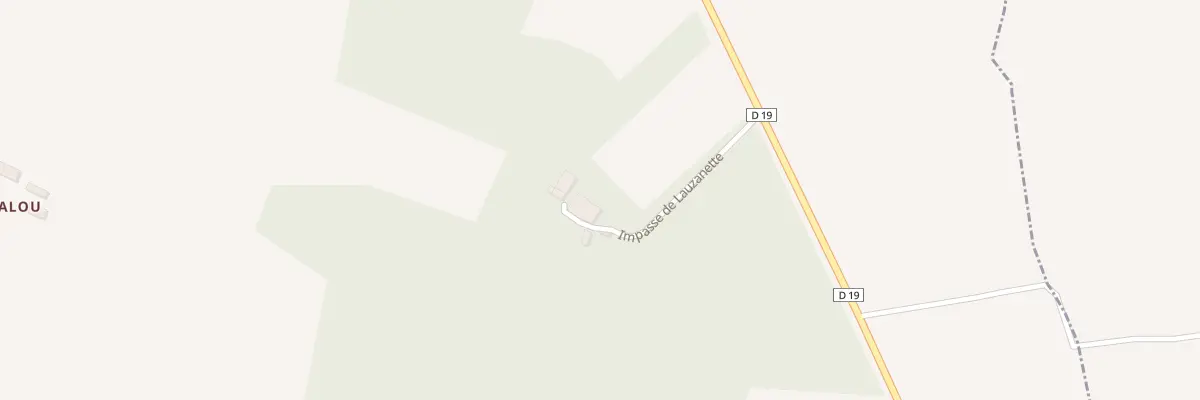 Plan du 206 Imp de Lauzanette à Saint-Jean-de-Duras