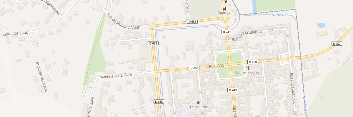 Plan du 9 Rue Jarry à Richelieu