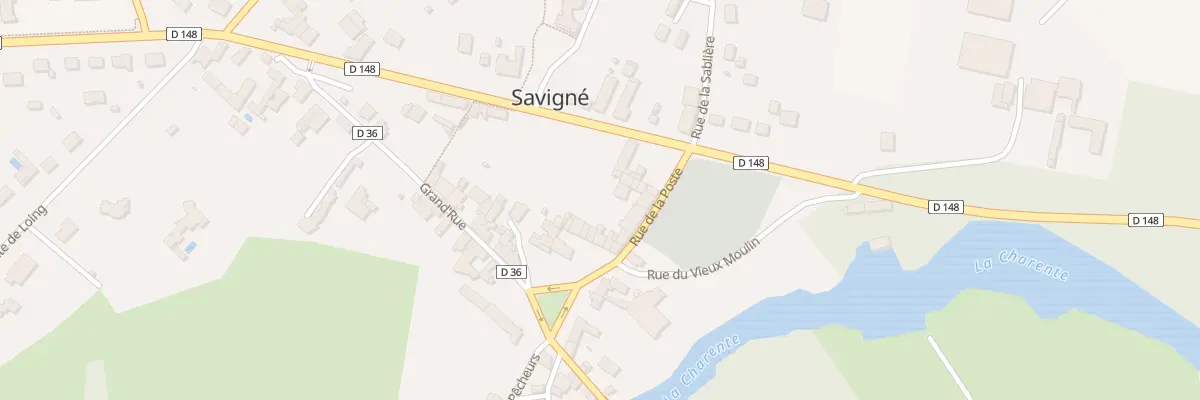 Plan du 8 Pl de la Chaumiere à Savigné