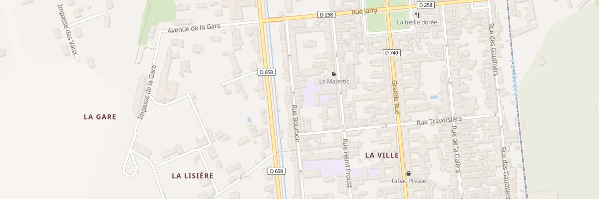 Plan du 21 Rue Bourbon à Richelieu