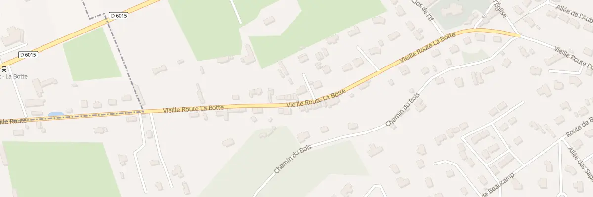 Plan du 22 Rte Vieille Route La Botte à Saint-Aubin-Routot