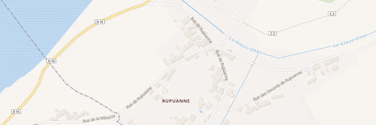 Plan du 3 Rue de Rupuanne à Bréhémont