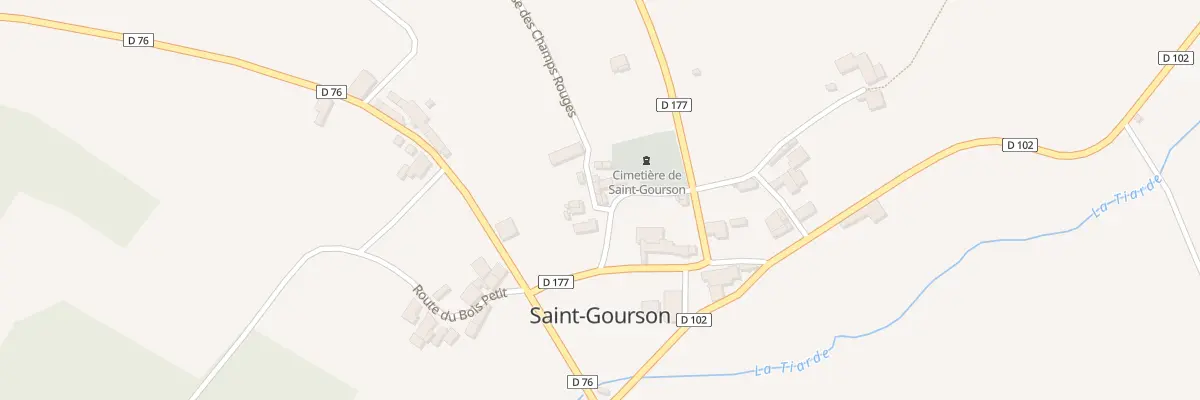 Plan du 5069 Le Bourg à Saint-Gourson