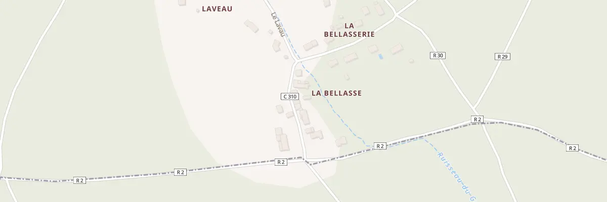 Plan du 21 La Bellasserie à Saint-Benoît-la-Forêt