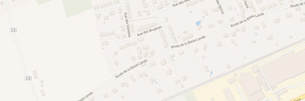 Plan du 22 Rte de la Basse Lande à Champagné