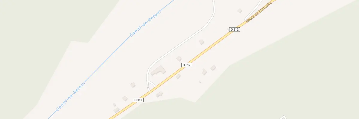 Plan du 1277 Rte de l’Estuaire à Fatouville-Grestain