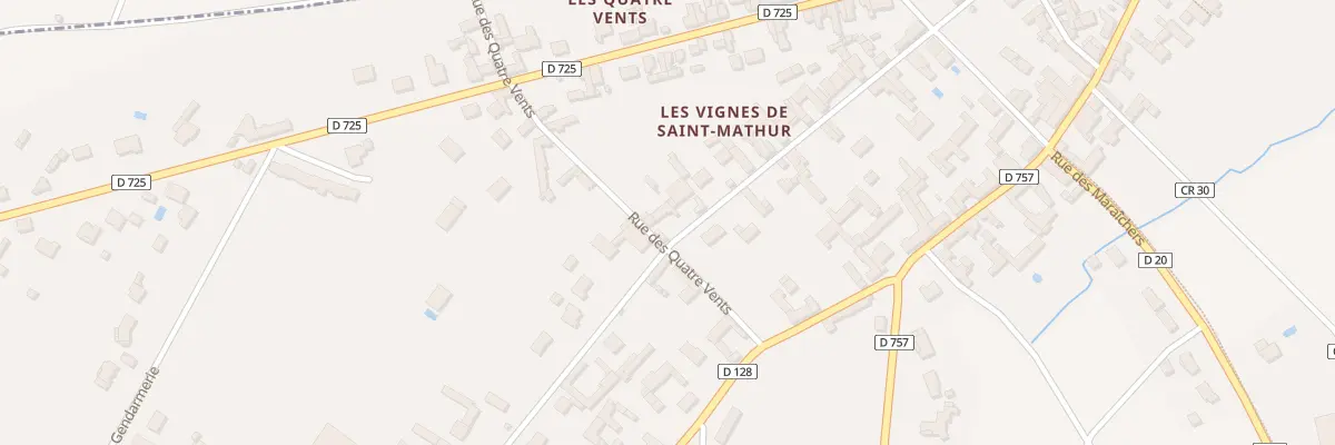 Plan du 28 Rue des Sables à Lencloître
