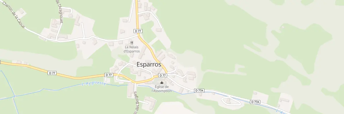 Plan du 5097 Le Village à Esparros