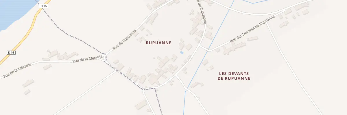 Plan du 37 Rue de Rupuanne à Bréhémont
