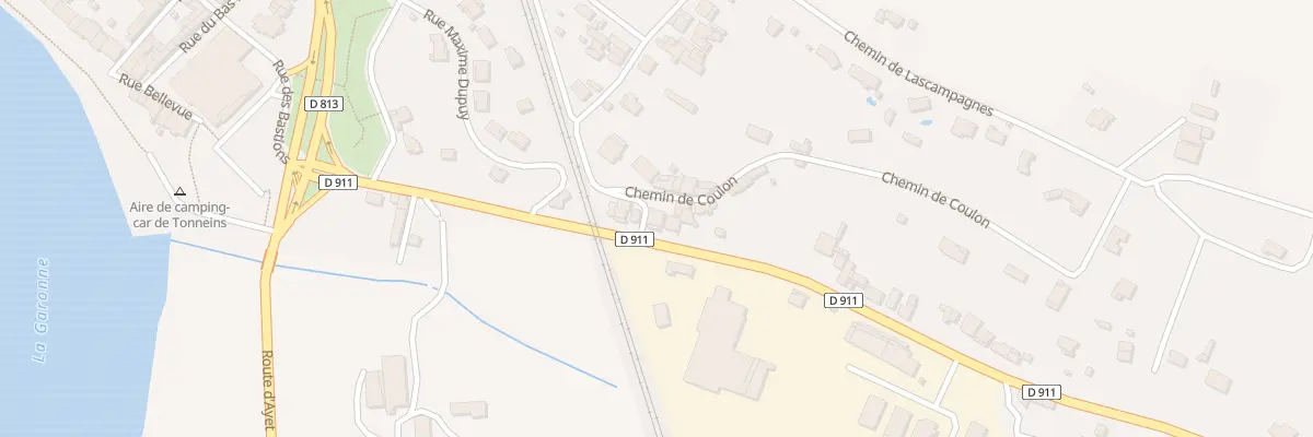 Plan du 357 Rue Simone Veil à Tonneins