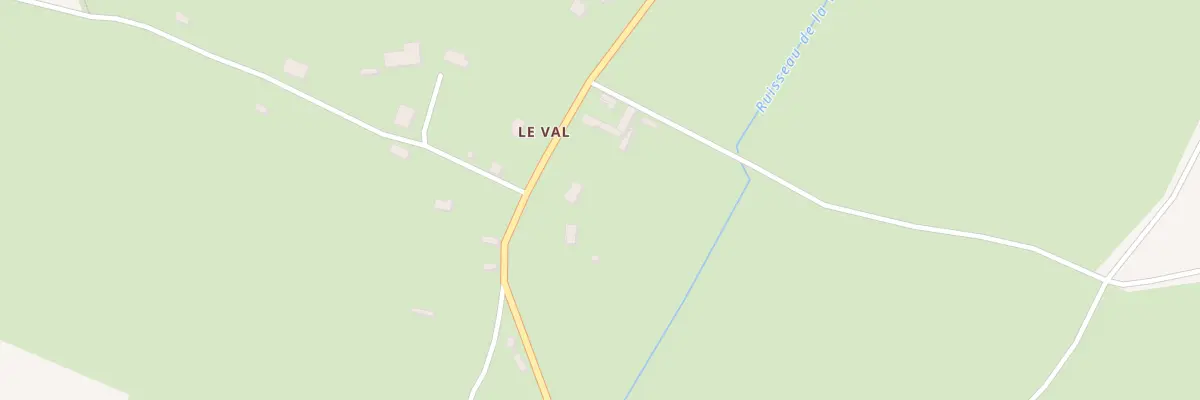 Plan du 5083 Le Val à Cernay