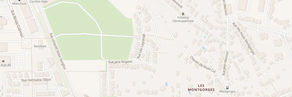 Plan du 2 Rue Louise Lavigne à Poitiers