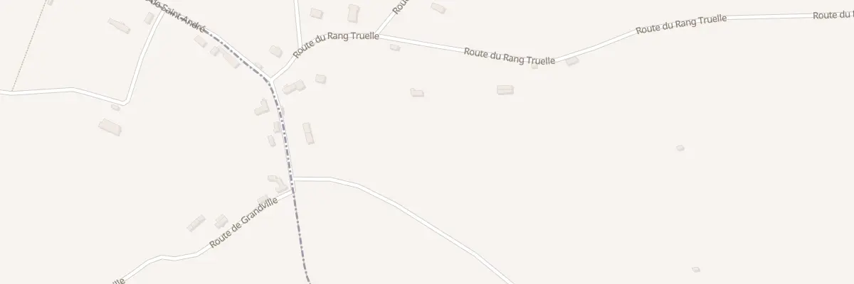 Plan du 160 Rte du Rang Truelle à La Lande-Saint-Léger
