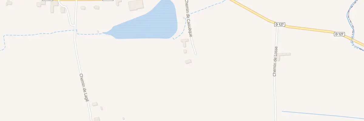 Plan du 6 Che de Caouèque à Miélan