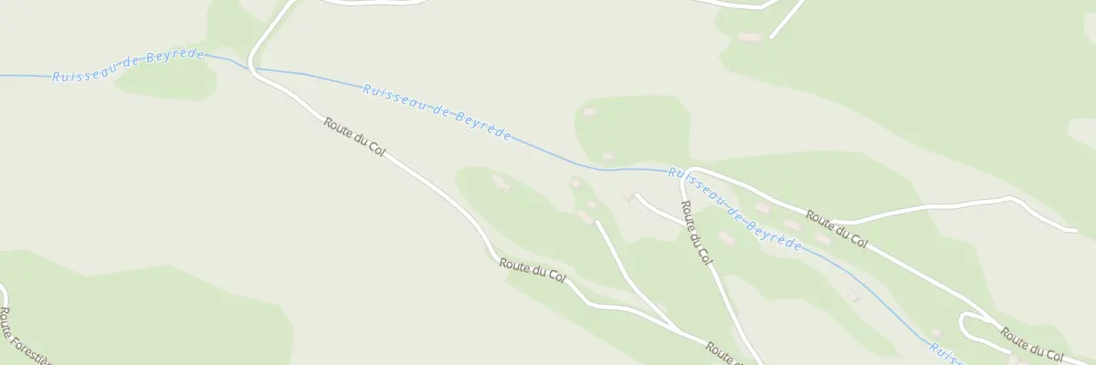 Plan du 5000 Tragnes à Beyrède-Jumet-Camous