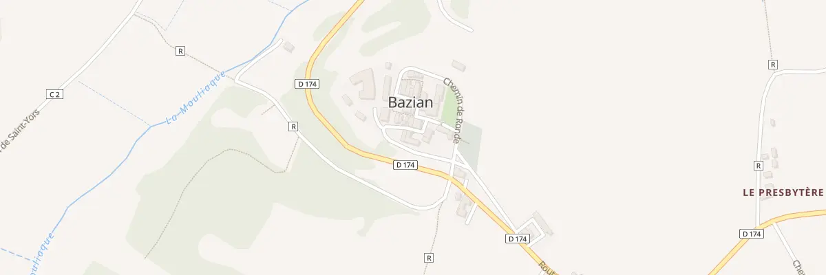 Plan du 5009 Le Village à Bazian