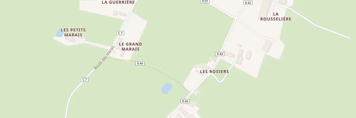 Plan du 5274 Les Grands Marais à Changé