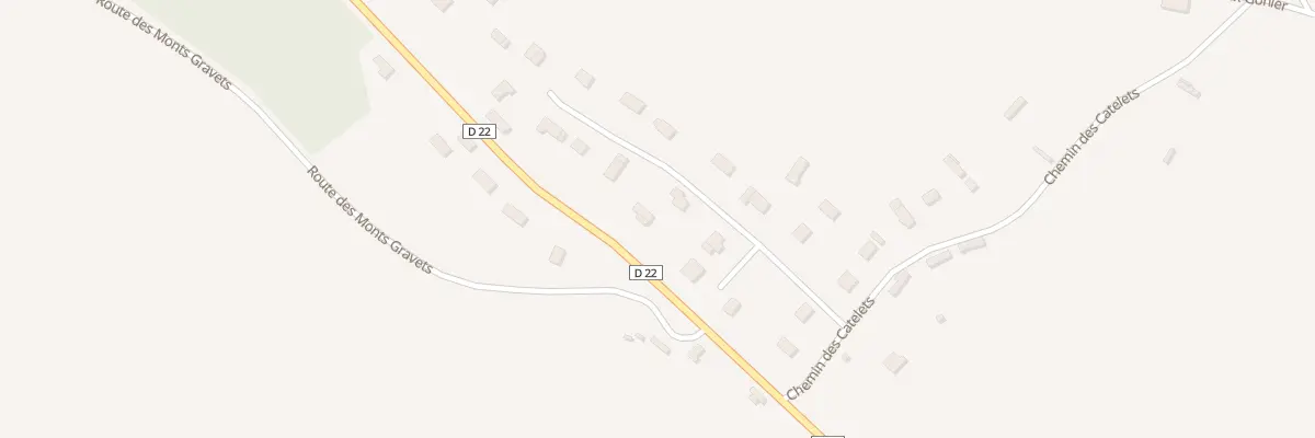 Plan du 24 Lot des Catelets à Manneville-la-Raoult