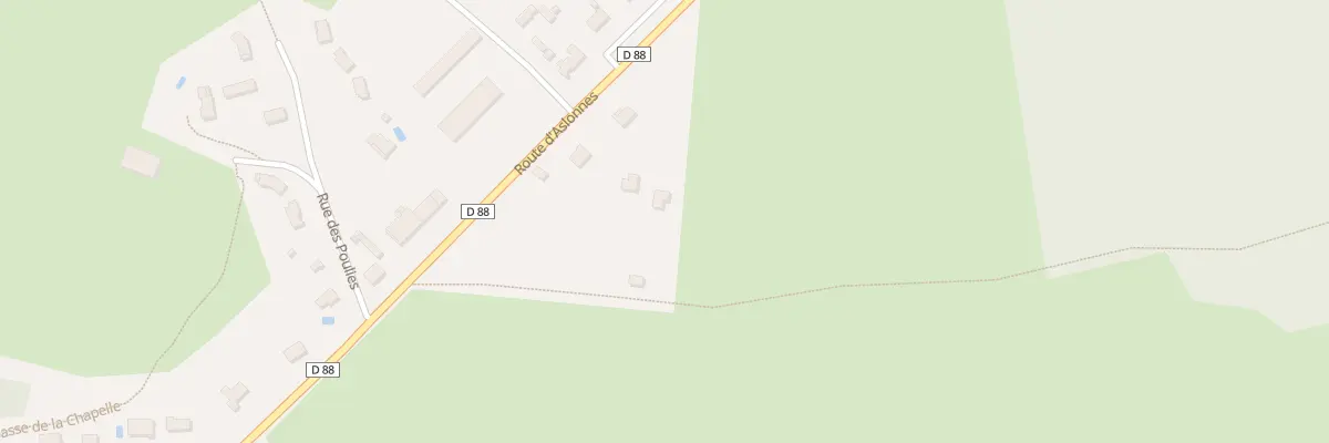 Plan du 2B Rte d’Aslonnes à Château-Larcher