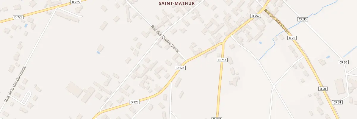 Plan du 10 Rue de Boussageau à Lencloître