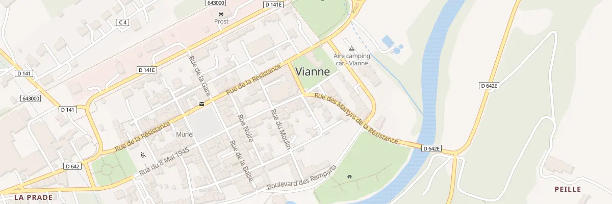 Plan du 5 Rue des Jardins à Vianne