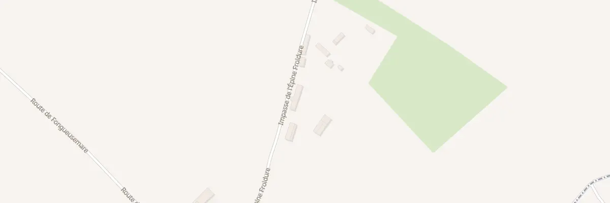 Plan du 336 Imp de l’Épine Froidure à Écrainville