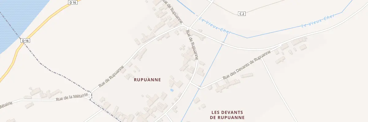 Plan du 45 Rue de Rupuanne à Bréhémont
