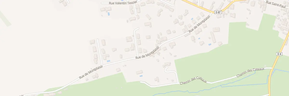 Plan du 32 Rue de Montplaisir à Ligugé