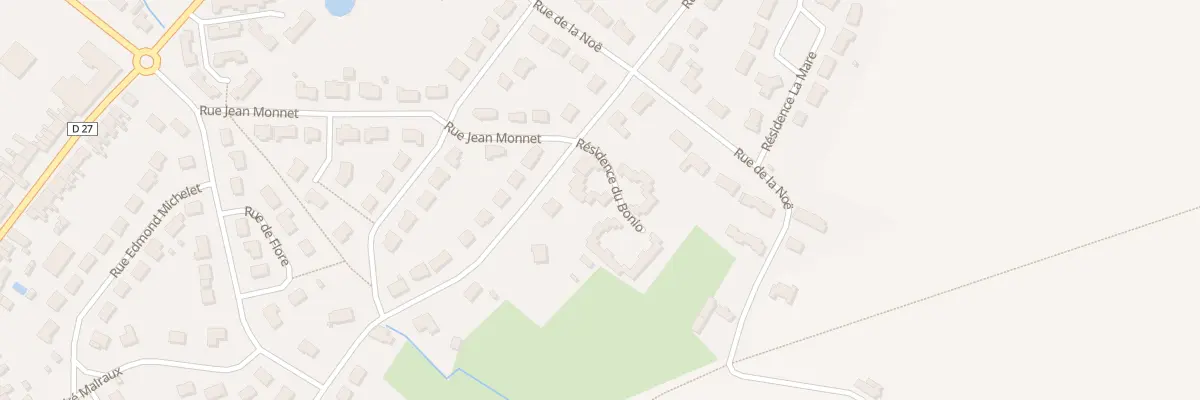 Plan du 5 Res du Bonio à Marolles-les-Braults
