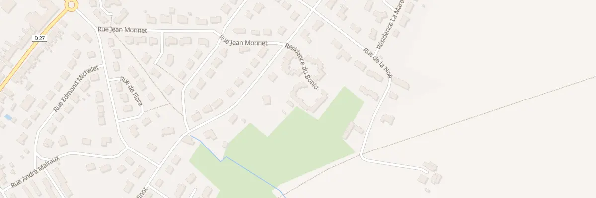 Plan du 9 Res du Bonio à Marolles-les-Braults