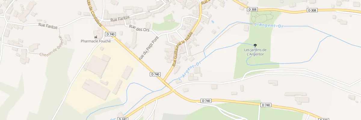 Plan du 9 Rue Guillaume le Noble à Nanteuil-en-Vallée
