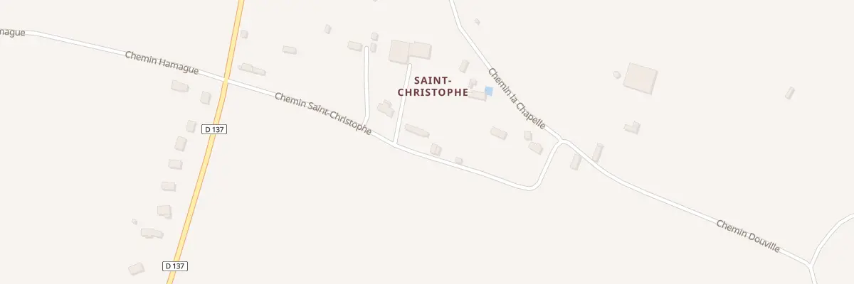 Plan du 223 Che St Christophe à Firfol