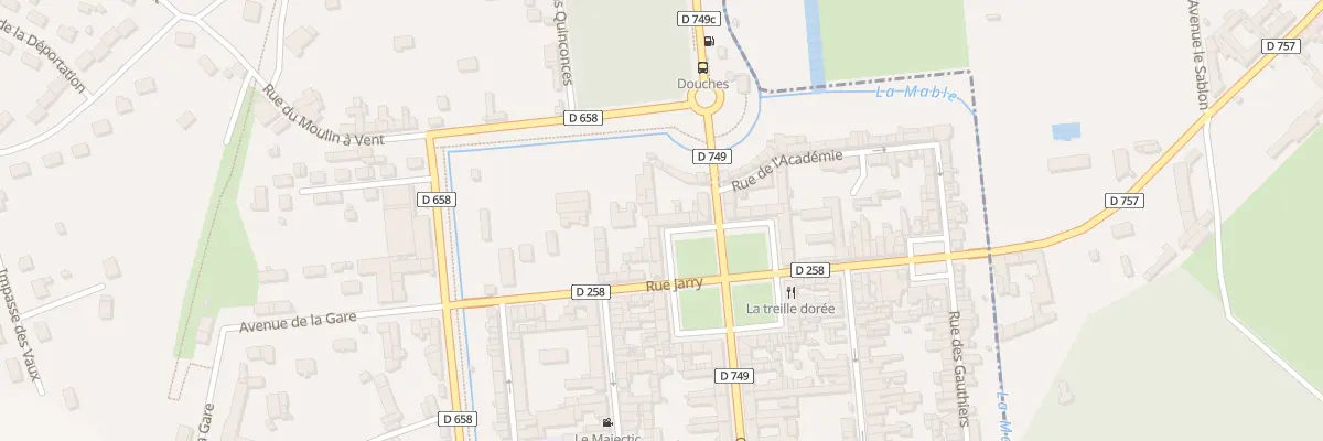 Plan du 32 Pl des Religieuses à Richelieu