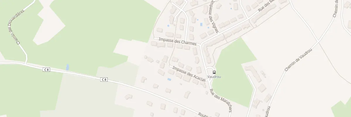 Plan du 6 Imp des Acacias à Champagné