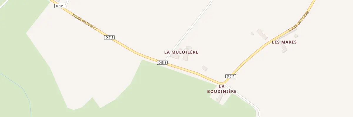 Plan du 3560 Rte de Poëley à Saint-Léger-sur-Sarthe