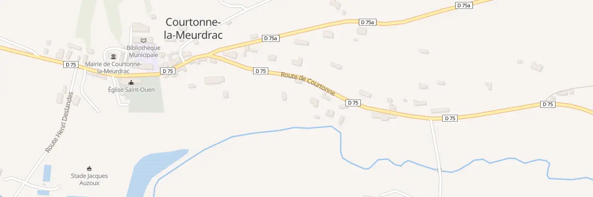 Plan du 1147 Rte de Courtonne à Courtonne-la-Meurdrac