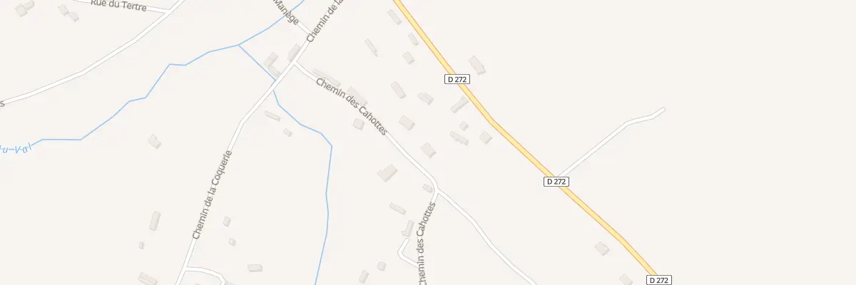 Plan du 173A Che des Cahottes -St Pierre- à Valorbiquet
