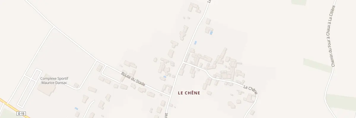 Plan du 7B Rte de Pouzeret à Saint-Martin-la-Pallu