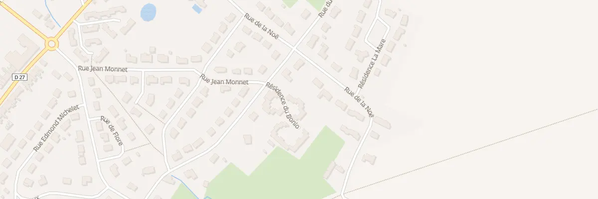 Plan du 19 Res du Bonio à Marolles-les-Braults