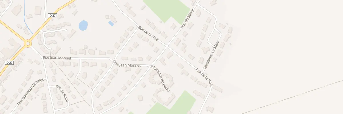 Plan du 34 Rue du Minot à Marolles-les-Braults