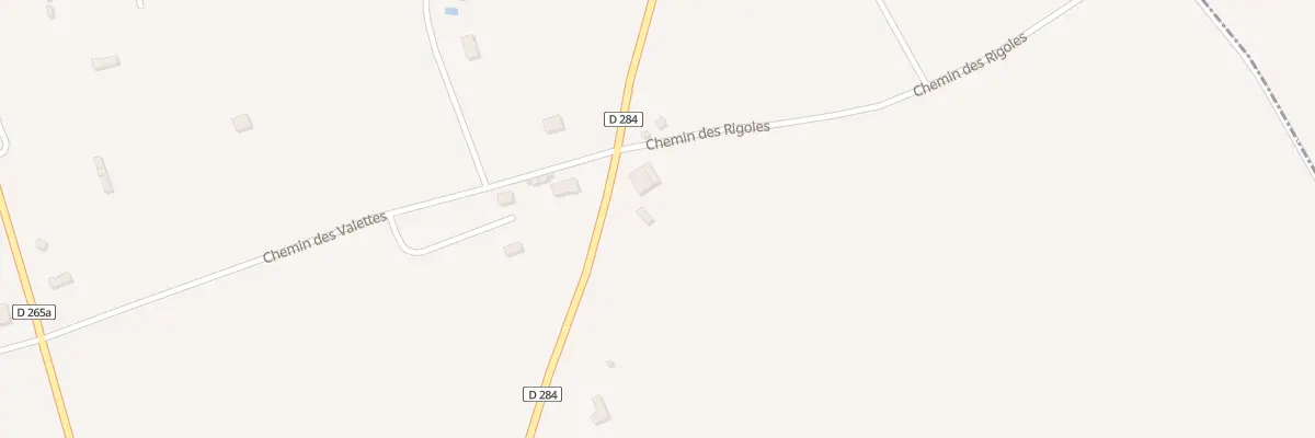 Plan du 5185 Les Rigoles au Faulq
