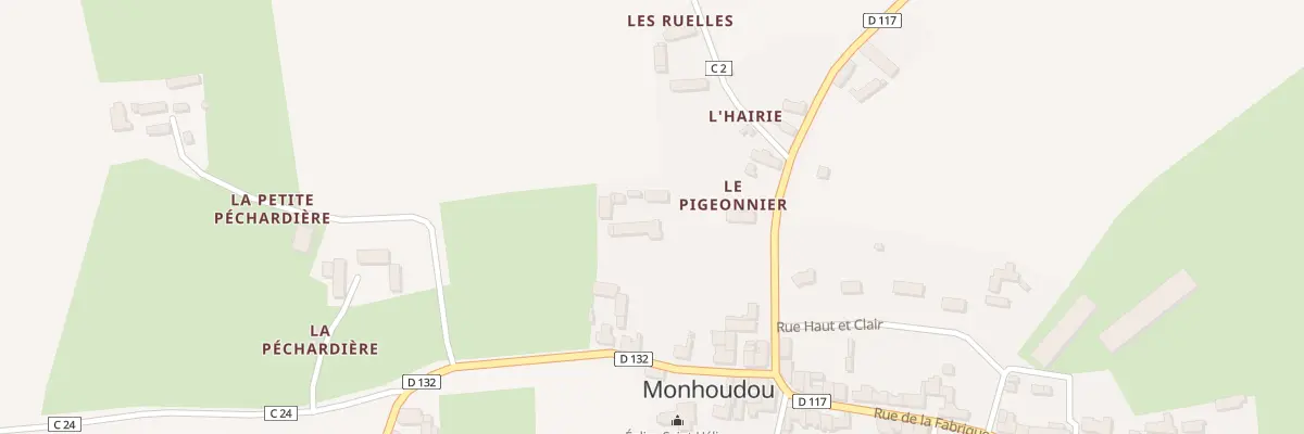 Plan du 3 Le Pigeonnier à Monhoudou