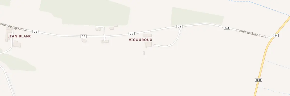 Plan du 1 Chem de Bigouroux à Monclar-sur-Losse