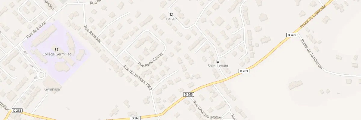 Plan du 7 Rue Salvador Allende à Tonneins