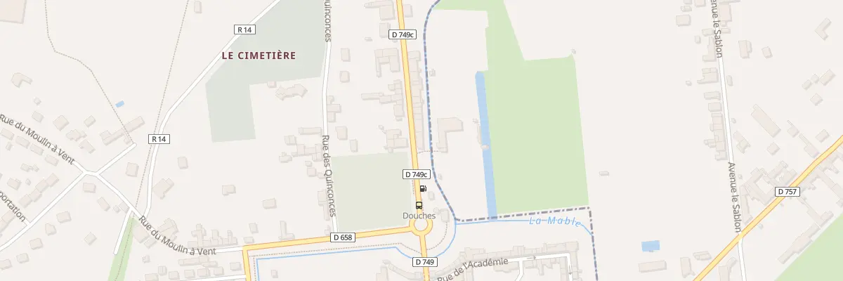 Plan du 8 Rte de Chinon à Richelieu