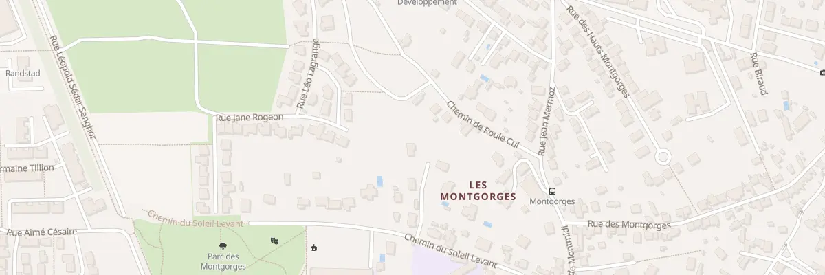 Plan du 70B Che du Soleil Levant à Poitiers