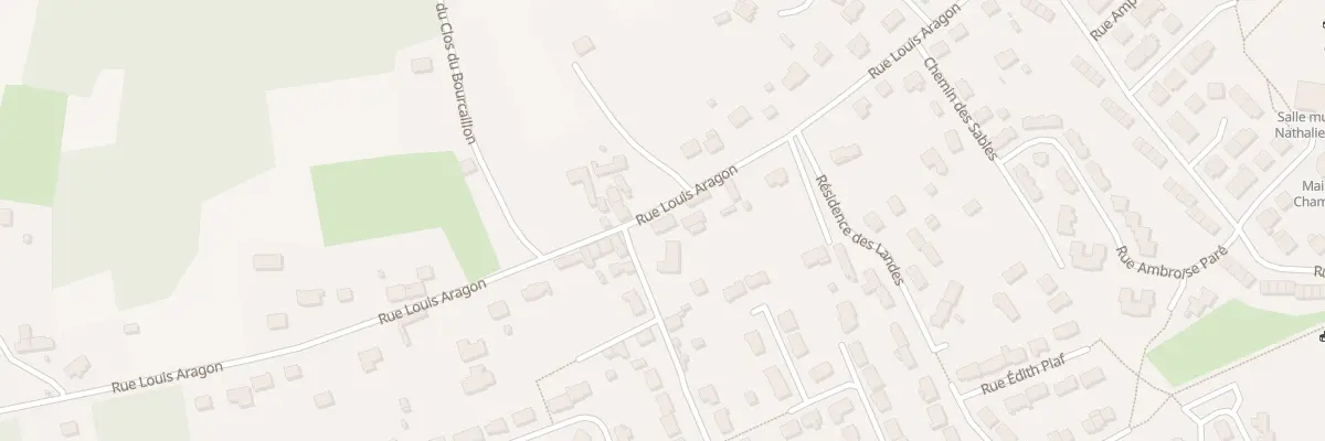 Plan du 39 Rue Louis Aragon à Champagné