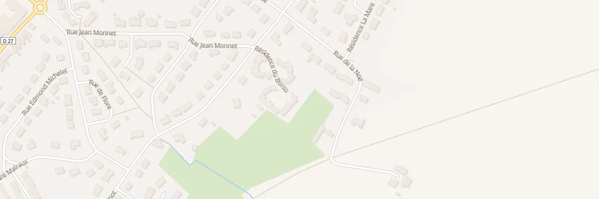 Plan du 15 Res du Bonio à Marolles-les-Braults