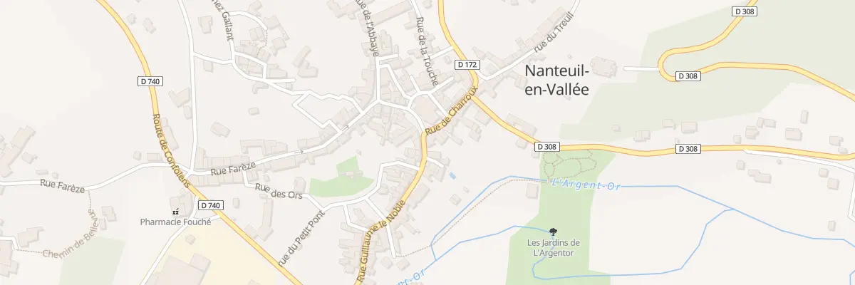 Plan du 41 Rue Guillaume le Noble à Nanteuil-en-Vallée